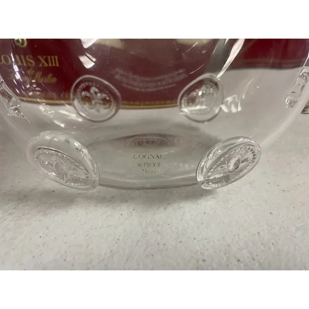 Louis XIII Rémy Martin Grande Champagne Cognac Baccarat Crystal Decanter Bottle